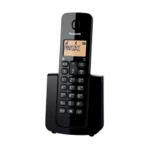 Panasonic Cordless Telephone, Easy-to-See, Black Color