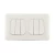 10A Electrical Light Switch 6 Gang, White Color, 7x14cm, 250V | Spectra