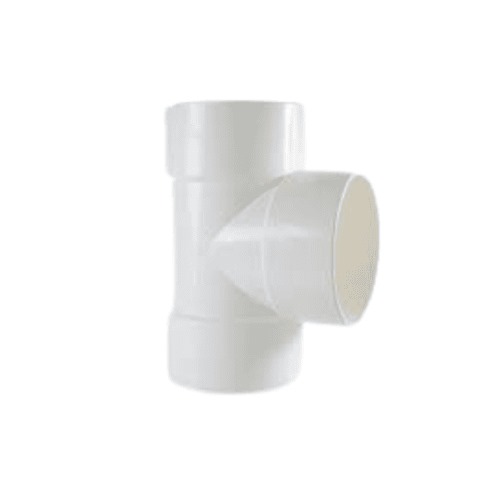 قسام °90 UPVC مقاس 1 ½ انش لون أبيض | AGM