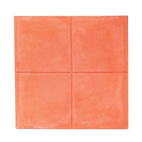 Decorative Tile 40x40x5 cm Light Red, Antique Design | Al Sarif Building Materials