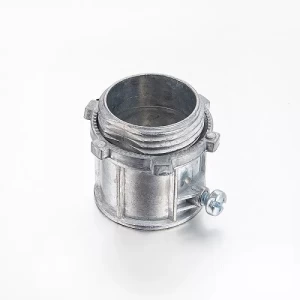 Steel EMT Connector Set Screw 4 inch Aluminum Die Cast | United Electricals