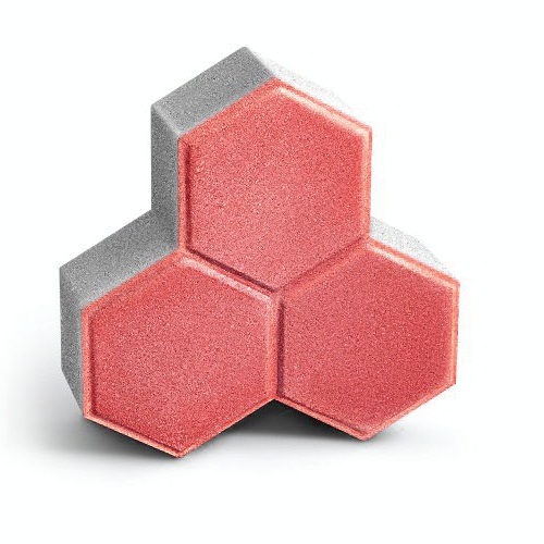 Delta Interlock Paver Tile 8 cm Thickness 8x8 cm Red | AL ARMAK COMPANY