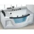 Double Seater Jacuzzi Bathtub Left Direction, Size 160×85 cm, White color