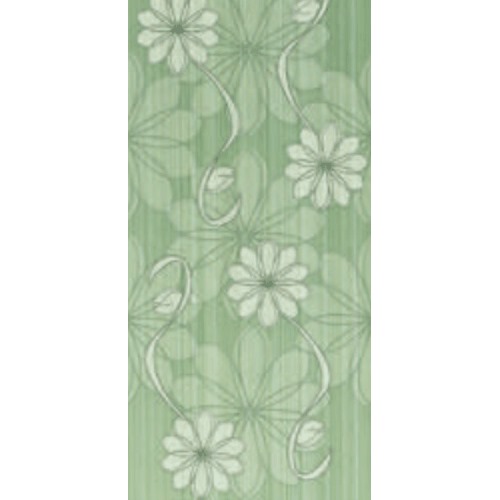 Ceramics Walls Size 20x43 cm, Insert Daisy Green Color | Future Ceramic Company