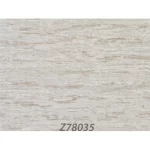 Pattern wall covering gray color, length 10m, width 1.06m, model 78035