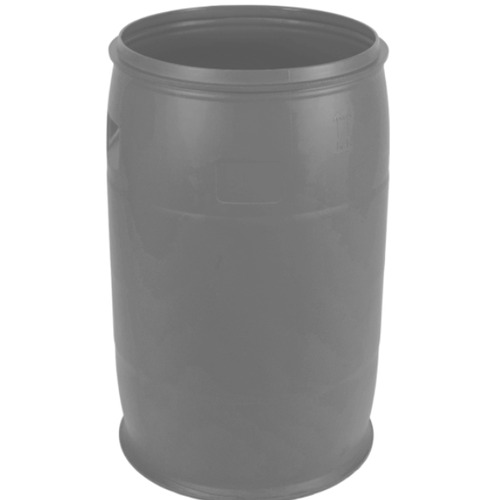 Polyethylene Plastic Container 220 Liter, Gray, Diameter 58 cm, Height 93 cm | AL-FURIDI FACTORY FOR PLASTIC INDUSTRIES