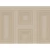 Italian Wall Cover Length 10m, Width 1.06m, Beige Color, Model Z46029 