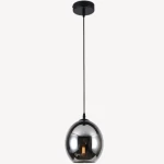 Shell Pendant Light Modern, Dimensions 46 x 46 x 46 cm, Gray Color
