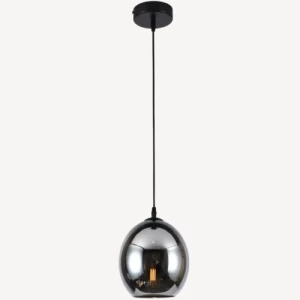 Shell Pendant Light 46x46x46 cm, Gray Color | Abyat Company