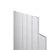Longitudinal Wall Cladding, White Color, Size 244×0.8×1.5 cm