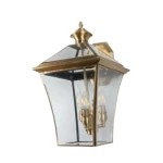 Outdoor Lantern, Size 33 ×18 cm, Copper 