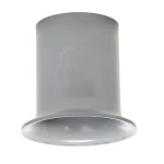 UPVC End Bell Size 2 inch, Length 75 mm, Gray Color | Saudi Industries for Pipes