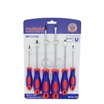 Screwdriver Set with Rubber Hand, 6 Piece, Makute Brand