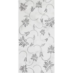 بلاط سيراميك رمادي بارد، سطح لامع، سماكة 9 مم، مقاس 30×100 سم، موديل بيانكو فينا | راك للخزف 