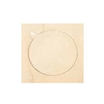 صفاية مربعة للتصريف، لون بيج، ابعاد 15×15 سم