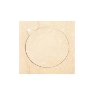 صفاية مربعة للتصريف، ابعاد 15×15 سم، لون بيج | N116.003-26