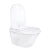 Wall Hung Toilet Round, White Color | Al Muhaidib Sanitary and Ceramic - Image 2