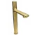 High Italian Automatic Bathroom Washbasin Mixer, Matte Gold