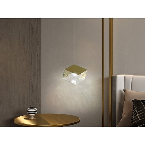 Verlo Modern Light 1 G9 Bulb 180×180 mm Gold Color | Verlo
