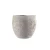 Decorative concrete plant pot, height 55cm, width 31cm, grey color