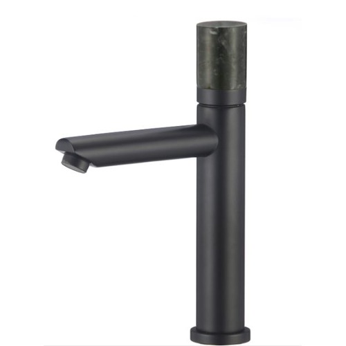 Washbasin Mixer Black Stone Handle Black Color | Algafary Sanitary ware