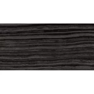 Rectangular Porcelain Floor Tiles 60x120 cm, Black Color | Hamdan Ceramics Foundation