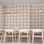 ورق حائط تصميم ثلاثي الابعاد مقاس 10م×0,53م، لون بني فاتح