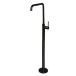 Floor Standing Washbasin Tap 110.8×25.2×16 cm, Black Titanium