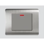 ارت دي ان اي مفتاح مكيف مفرد، مقاس 7×7 سم، 45 أمبير، لون ستيل، A66