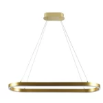 Crystal Pendant Light 25 Watt, Gold Color