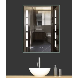 Bathroom LED Mirrors 60x80 cm, Touch Sensor | Saudi Ceramics