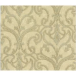 Classic wall covering beige, length 10m, width 1.06m, model 81413