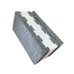 بلوك بركاني عازل فلين ابيض، مقاس 20×20×40 سم، لون رمادي |  معيار