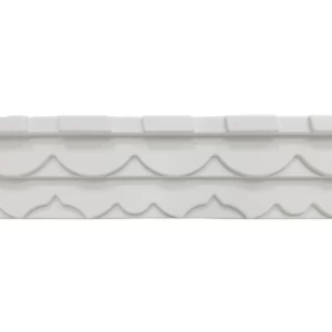 PU Foam Ceiling Frames Size 246x4.5x12 cm White Color | Zakharef Company