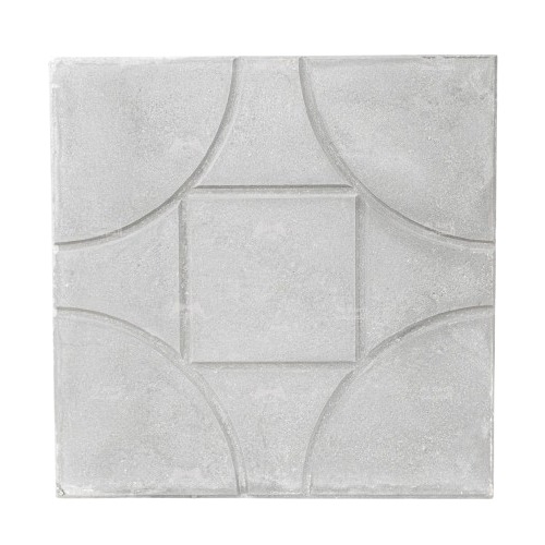 Cement Decorative Tile Geometric Designs 40×40 cm, Thickness 5 cm, Cement Color | Al Sarif Building Materials