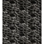 Marble alternative to bathrooms Size 300 x 122 cm, Rectangle, Black veins white color