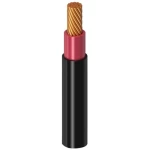 Single Core Stranded Copper Cable PVC 70 ºC Insulation Alfanar Size 2.5 mm² 600/1000 Volt length 300 feet Colour Black