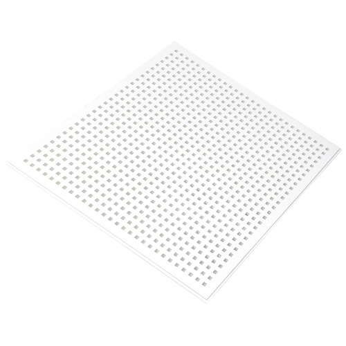 Perforated Fiberglass Reinforced Gypsum Ceiling Square Edge 600x600 mm, 12.5 mm Thick, White | Quality Industry Co. Ltd