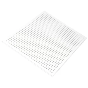 Perforated Fiberglass Reinforced Gypsum Ceiling Square Edge 600x600 mm, 12.5 mm Thick, White | Quality Industry Co. Ltd