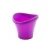 Plastic Decorative Pot, Size 45×42 cm, Round Shape, Purple