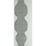  بلاط حوائط سيراميك مقاس 20×43 سم، لون رمادي غامق، مستطيل | شركة المستقبل للسيراميك