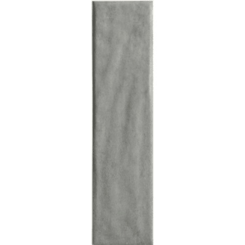 Wall Tiles 8 mm Height 6.5x26 cm Grey Glossy, Marrakech Model | Abyat Company