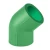 PPR Elbow 45 Degree Al-Jawdah Size  25 mm Outside Diameter 34 mm Color  Green