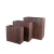 Fiberglass Pot, Rectangular Shape, Brown, Dimensions 50×30×60cm 