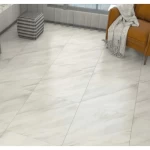 Matte ceramic tile 60x60 cm, 11 mm thick, light beige color |  Saudi Ceramics