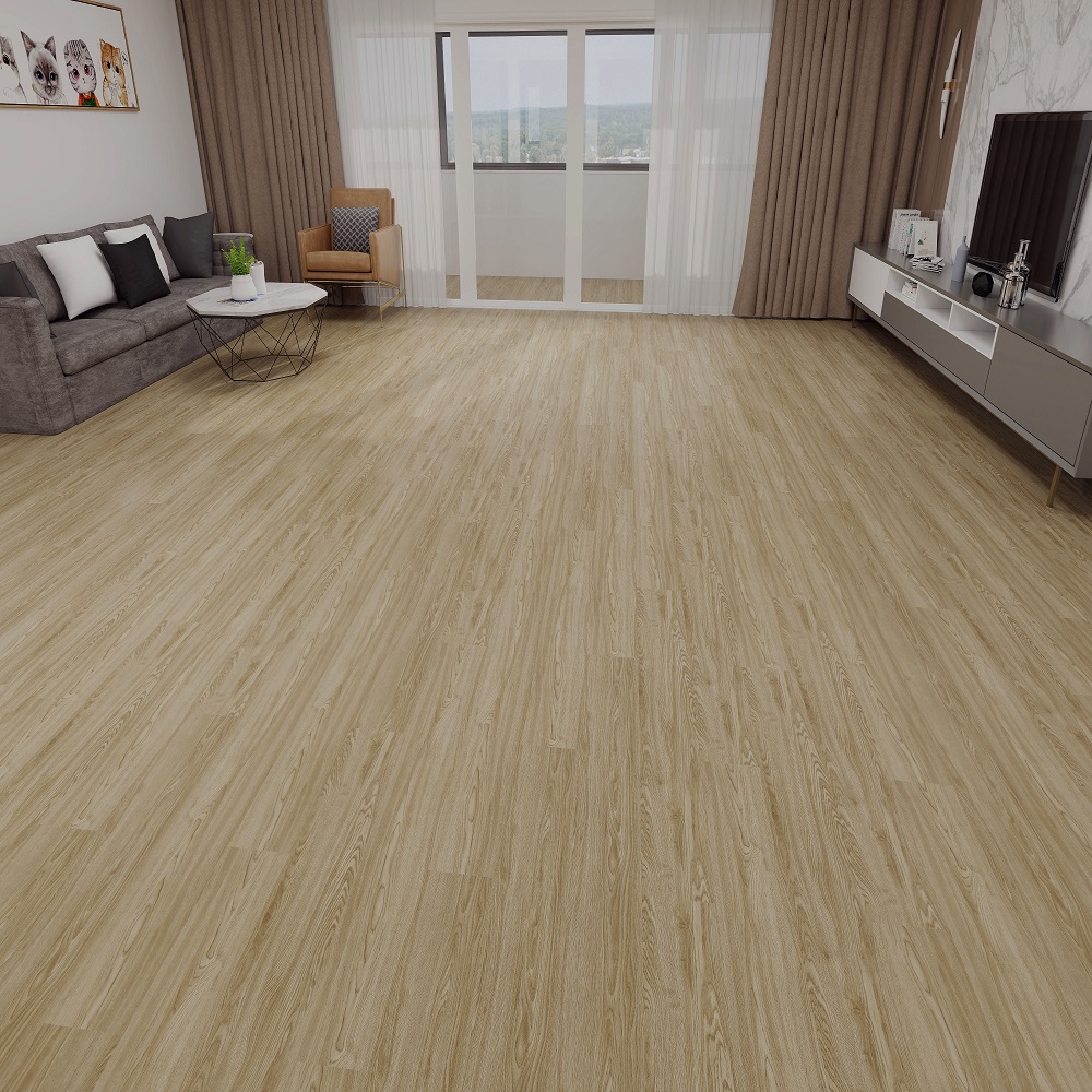 SPC Wooden Vinyl Tiles Waterproof Beige Color Model 1073 | SPC