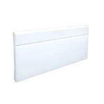 نعلة بولسترين، لون أبيض، أبعاد 240×15 سم