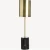 إضاءة مودرن بتصميم فريد، مقاس 12.7×12.7×45.7 سم، لون نحاسي مع اسود 