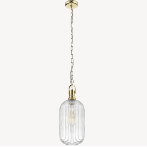 Taj Pendant Light Modern 20x20x161 cm Gold Color | Abyat Company