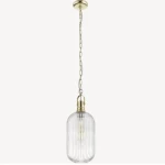 Taj Pendant Light Modern, Dimensions 20 x 20 x 161 cm, Gold Color